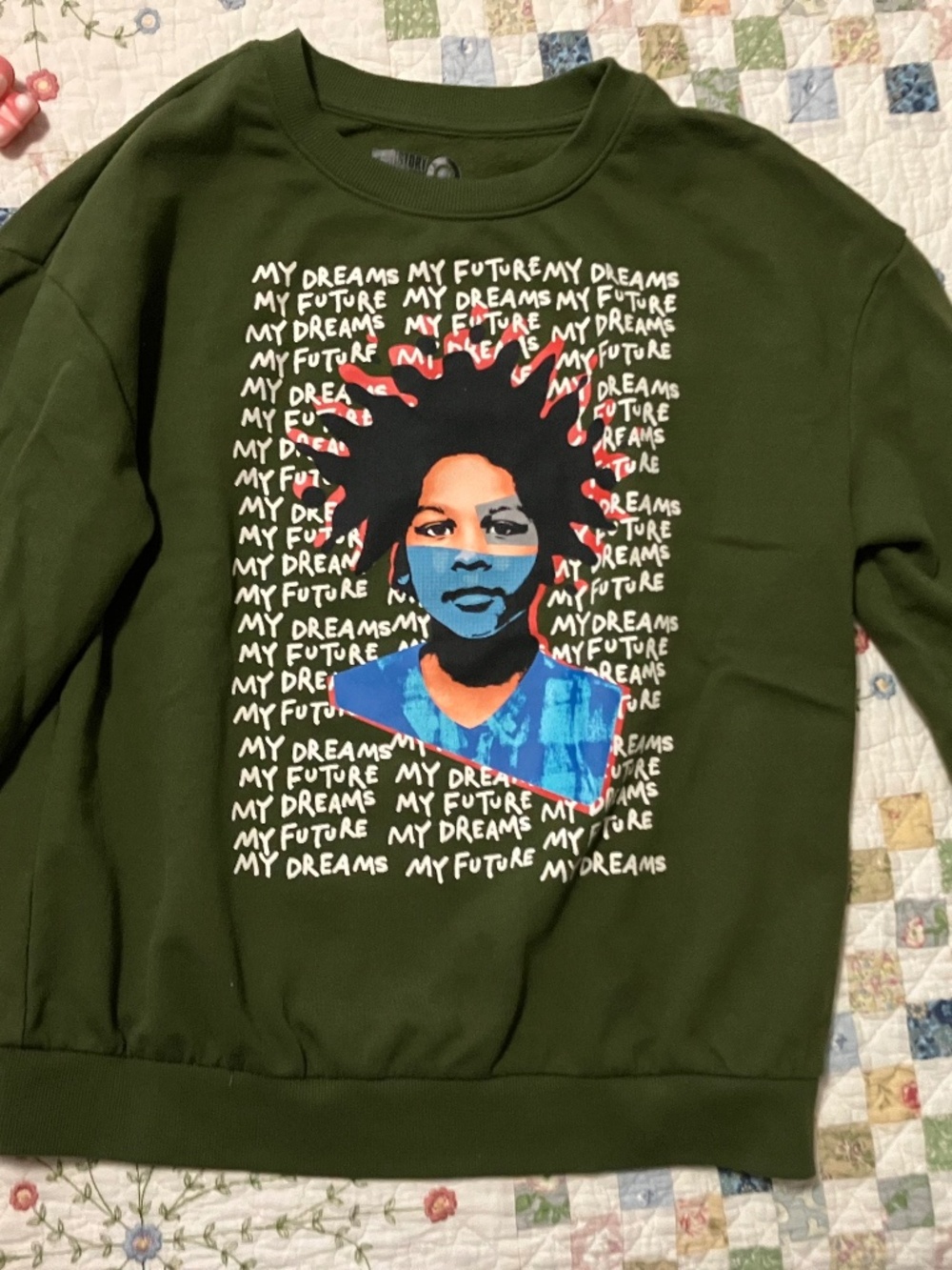 Black History Month Kid fleece size 10/12